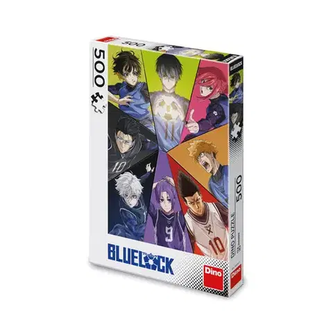 500 dielikov Dino Toys Puzzle Anime: Bluelock 500 Dino