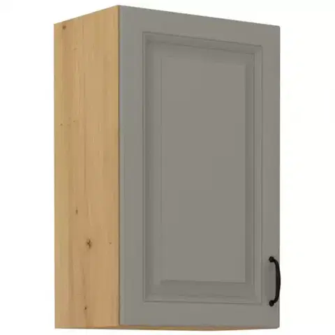 Kuchynské skrinky visiace Kuchynská skrinka Stilo claygrey/artisan 45g/72 1f