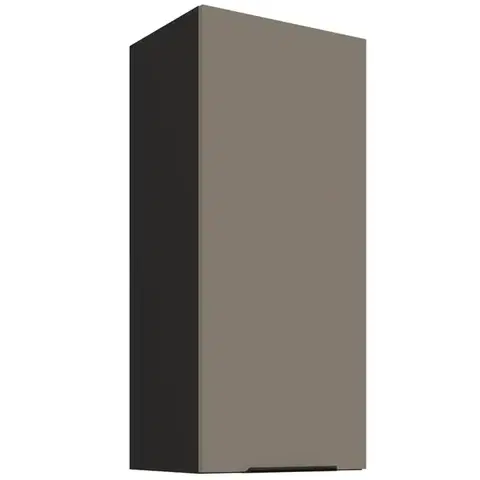 Kuchynské skrinky visiace Kuchynská skrinka Aria-TA/BL anti fingerprint 40G-90 1F