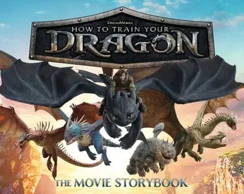 Pre deti a mládež - ostatné DreamWorks' How To Train Your Dragon: The Movie Storybook - Gloria Cruz