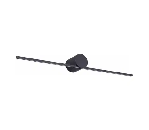 Kúpeľňové zrkadlá Zuma Line W89949-6W-BK - LED Osvetlenie zrkadla CAMARA LED/6W/230V IP44 čierna W89949-6W-BK