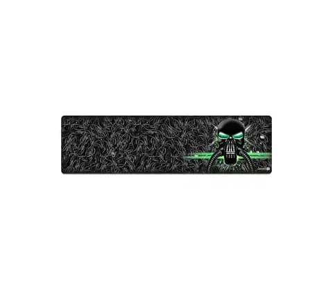 Klávesnice a myši CONNECT IT CMP-1110-LG - Podložka pod klávesnicu a myš 88,6x24,5 cm čierno-zelen CMP-1110-LG