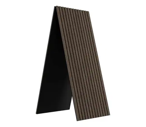 Obrazy BATH DELUXE Akustický obkladový panel VASALUND 240x52 cm orech 54-240-11-84-12