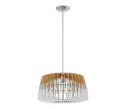Svietidlá Eglo 32827 - Luster ARTANA 1xE27/60W/230V biela 480mm 32827
