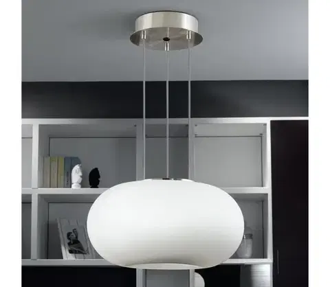 Svietidlá EGLO 86813 - Luster na lanku OPTICA 2xE27/60W 86813