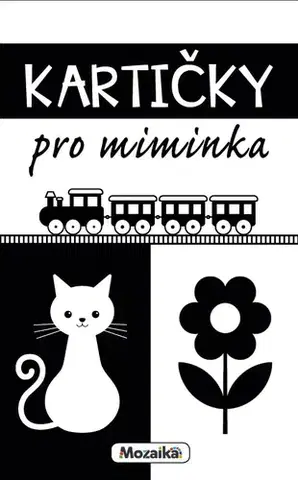 Leporelá, krabičky, puzzle knihy Mozaika - Kartičky (krabička) - Pro miminka