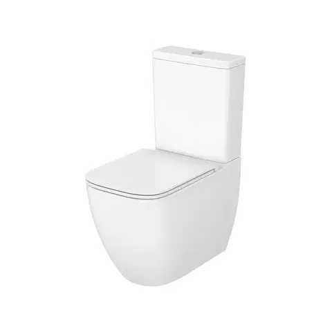 Záchody CERSANIT - WC kombi 930 FBTW REMO PRE SQUARE 011 3/6 DES DUR WO ŁW WIRTUAL/VÍROVÉ SPLACH/ K3029-001