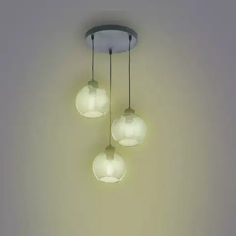 Moderné lampy do obývačky Luster Cubus Graphite 2819 Lw3