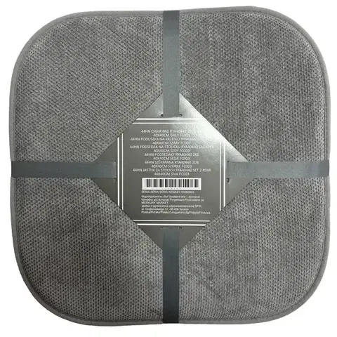 Bytový textil Komplet podsedákov RYA40440  40x40 cm (2 ks) sivá