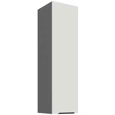 Kuchynské skrinky visiace Kuchynská skrinka Aria-Wh/Ant Anti Fingerprint 30g-108 1f