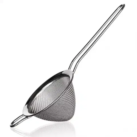 Dekorácie a bytové doplnky Kužeľové sitko Akcent s rúčkou 10 cm nerez N28500942