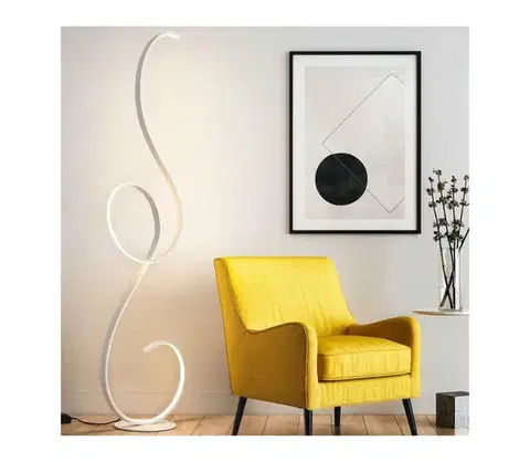 Lampy Ondaluce - LED stmievateľná stojaca lampa FLOK LED/44W/230V 152 cm biela PT.FLOK/B.CO