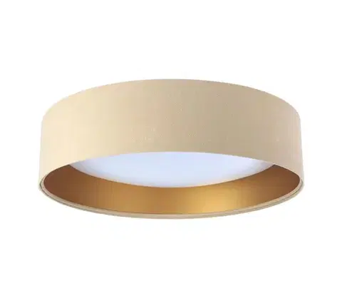 Svietidlá  LED stropné svietidlo GALAXY LED/24W/230V béžová/zlatá FG-BS0006