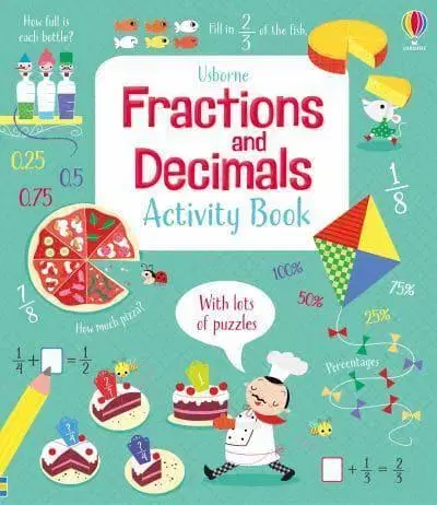 Pre deti a mládež - ostatné Fractions and Decimals Activity Book - Rosie Hore,Luana Rinaldo