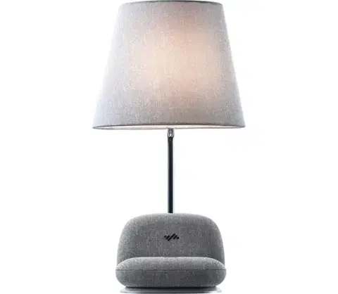 Lampy  09109L - LED stmievateľná stolná lampa s bezdrôtovým nabíjaním Qi SOFA LED/6W/230V sivá 09109L