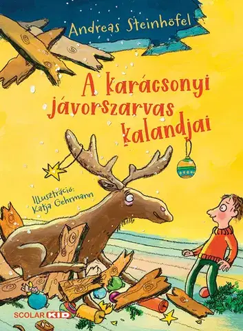 Rozprávky A karácsonyi jávorszarvas kalandjai - Andreas Steinhöfel