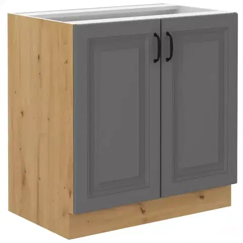 Kuchynské skrinky stojace Kuchynská skrinka Stilo dustgrey/artisan 80d 2f bb
