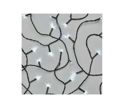 LED osvetlenie  LED  vonkajší reťaz 80xLED/13m IP44 studená biela D4AC02