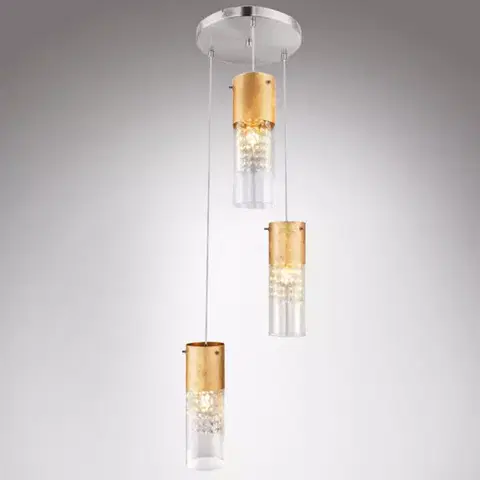 Moderné lampy do obývačky Luster 15908-3G GOLD LW3