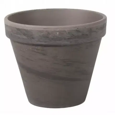 Záhrada Kvetináč keramický Klasik Basalt 11x10 cm