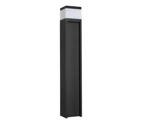 Záhradné lampy  Vonkajšia lampa VESPER 1xG9/5W/230V IP44 50 cm čierna LM-LO-1.5/50
