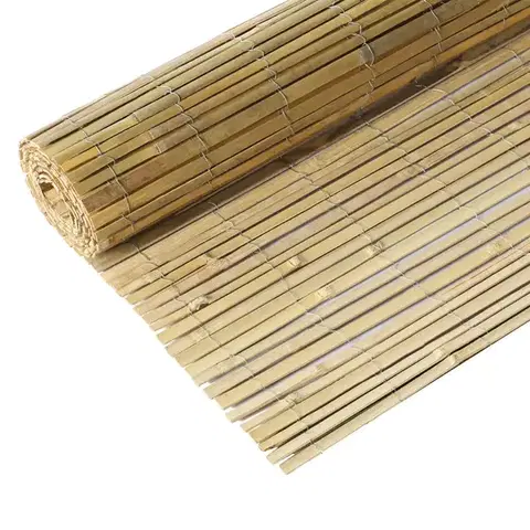 Balkónové zásteny a tieniace siete Bambusová zástena štiepaná 1x5 m