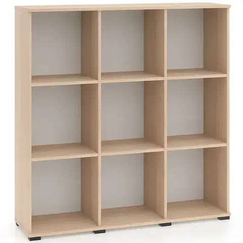 Vitríny a regály do obývačky Regál Odelis 06 Dub Lindberg