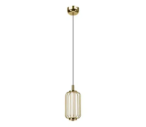 Svietidlá  LED luster na lanku BONNIE LED/10W/230V 3000K zlatý LM-1.290/ZŁOTY