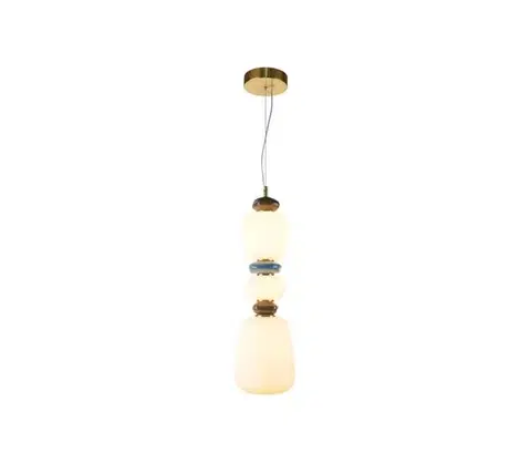 Svietidlá  PND-94981V-3A-GD - LED luster na lanku EVANS LED/19W/230V 3000K zlatá PND-94981V-3A-GD