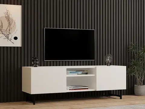 TV stolíky TV stolík Tugi - White