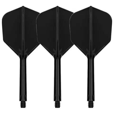 Násadky na šípky Target K-Flex No6 Medium 3ks čierna