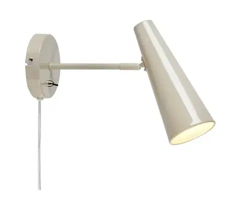 Svietidlá Markslöjd 108992 - Nástenné svietidlo PEAK 1xE14/40W/230V sivé 108992