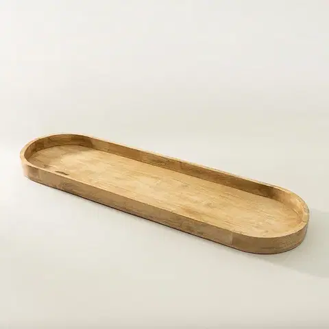 Podnosy a tácky Drevený podnos Yano I 83x25x4 cm
