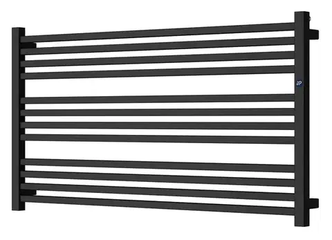 Radiátory do kúpeľne Instalprojekt - Kúpeľňový radiátor STICK LEVEL čierna farba - Farba radiátora - Čierna, Rozmer radiátora - 1400 × 555 mm, výkon 744 W, Typ pripojenia - Stredové 50 mm RADSTIL146031SP