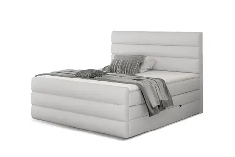 Manželské postele CATARINE 13 boxspringová posteľ 160x200, Soft 17