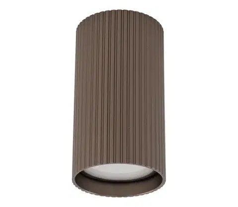 Svietidlá  Bodové svietidlo TUNE S 1xGU10/10W/230V 10 cm hnedá 11027