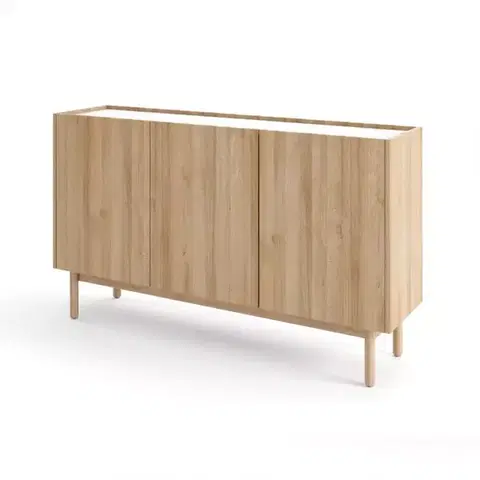 Komody do spálne Komoda Boho K144/83 rivera/mramor bianco