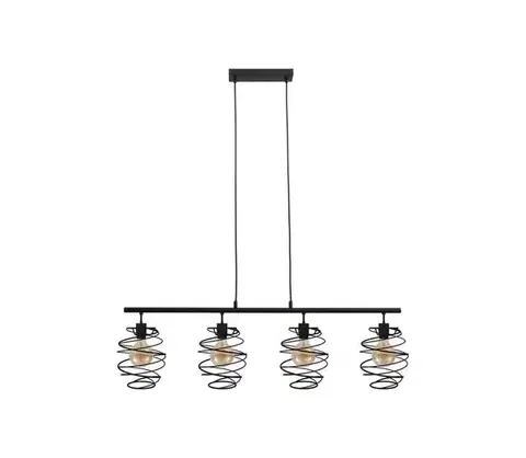 Svietidlá Briloner 4871-045 - Závesný luster na lanku 4xE27/60W/230V 4871-045