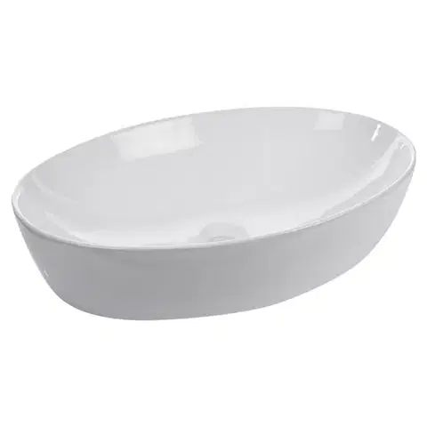Umývadlá KERRA - Umývadlo na dosku KR-902 (biele) 5907548117519