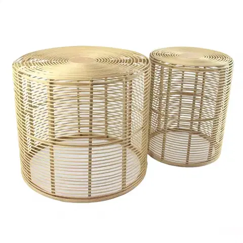 Konferenčné stolíky s úložným priestorom Konferenčný stolík BULAN RATTAN 60