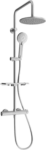 Sprchy a sprchové panely MEXEN/S - KT40 Sprchový stĺp s termostatickou batériou, grafitu 771504093-66