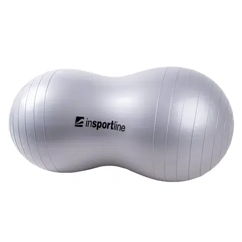 Gymnastické lopty Gymnastická lopta inSPORTline Peanut Ball 50 cm šedá