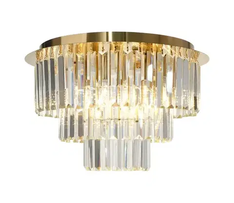 Svietidlá  Stropné svietidlo MILANO 6xE14/40W/230V zlatá ML1023
