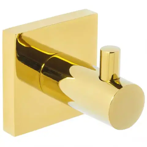 Vešiaky a háčiky na stenu Háčik Nero Gold zlatá lesk CKG-7801 84