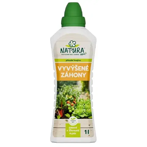 Záhrada Prírodné kvapalné hnojivo na vyvýšené záhony Natura 1l