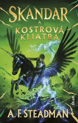Sci-fi a fantasy Skandar a kostrová kliatba - A. F. Steadmanová
