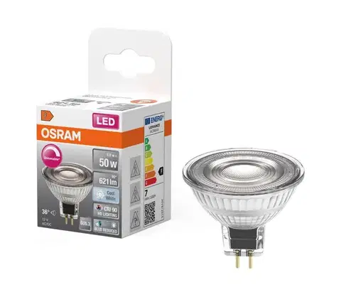 LED osvetlenie LED stmievateľná reflektorová žiarovka MR16 GU5,3/6,8W/12V 4000K 36° CRI 90 - Osram 4058075613263