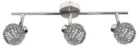 Stropná svetla Stropné svietidlo Raven 3X40W G9 chróm