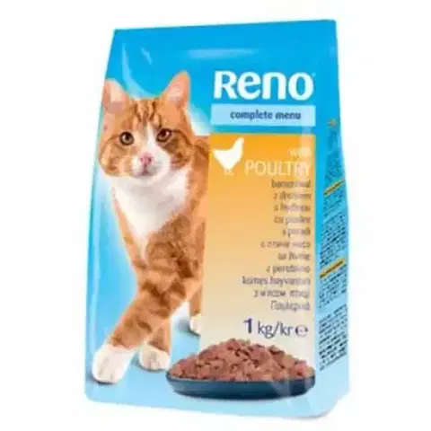 Záhrada Reno Granuly pre mačku hydina 1 kg