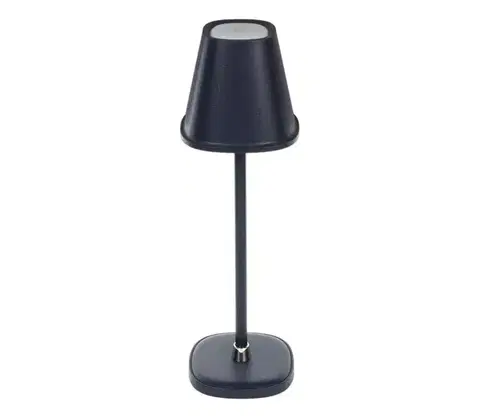 Lampy  - LED Stmievateľná nabíjacia stolná lampa LED/3W/1800 mAh tmavomodrá 52000339